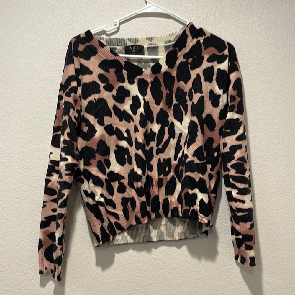 Printed sweater